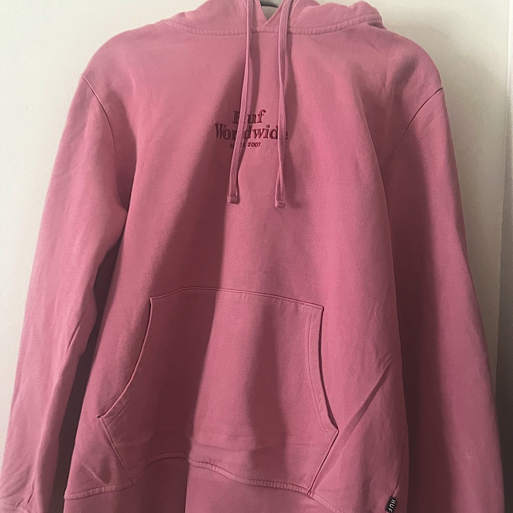 Huf worldwide hoodie skull x flower